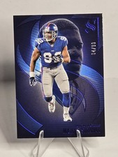 2025 Panini Silhouette MICHAEL STRAHAN #/99 BLUE NY Giants Color Match