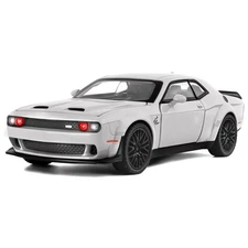 Battery-Powered 1:32 Dodge Challenger Pull-Back Model Car - Gifts for Ages 3+