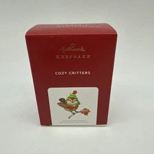 2021 Hallmark Keepsake Cozy Critters 5th in Series Christmas Tree Ornament