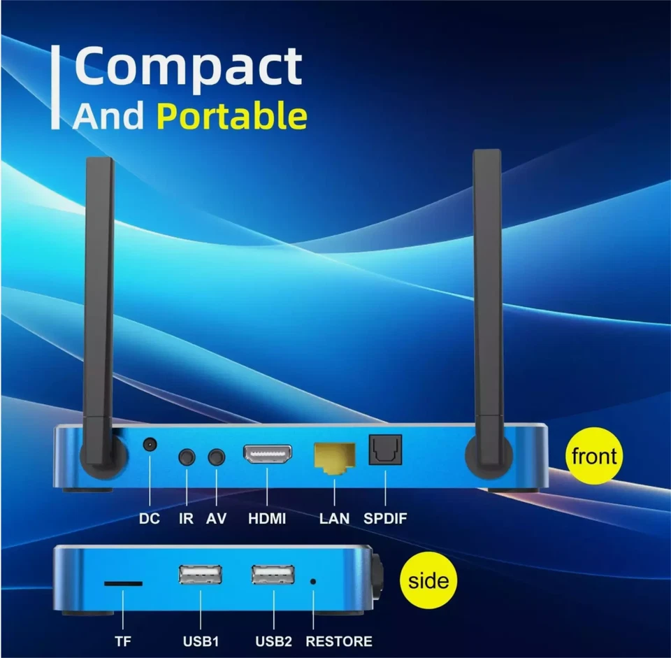 2DAYS SHIPPING SuperBox S6 Max Premium Edition Bundle Deal | 2025 ModeL - Image 4 of 4