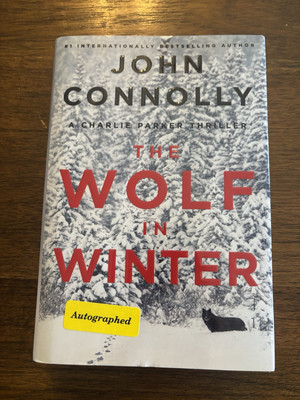 SIGNED Winter Wolf by John Connolly 1st Printing First Edition 2014 HCDJ