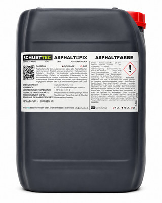Asphaltfarbe Asphaltbeschichtung (ab 19,50Lit) Asphaltanstrich Asphalt streichen