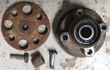 Suzuki TS50xk Modell SA11C ab Baujahr 1986 Hinterachsteile zum Aufbereiten