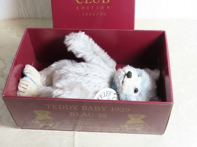 Steiff Bär Teddy Steiff Club Edition 1992 Teddy Baby mit Original
