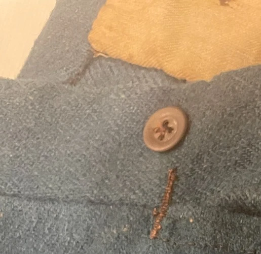 1/2" Standard Federal Trousers fly and shirt utility button - Image 3 of 3