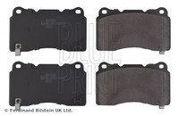 1X Blue Print ADA104282 Bremsbelagsatz Scheibenbremse FüR Opel Vauxhall Saab Vol