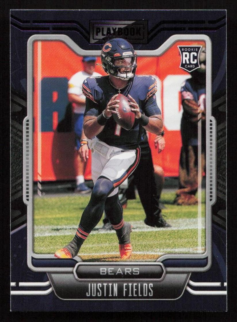 Justin Fields #108 2021 Panini Playbook Football (3R)