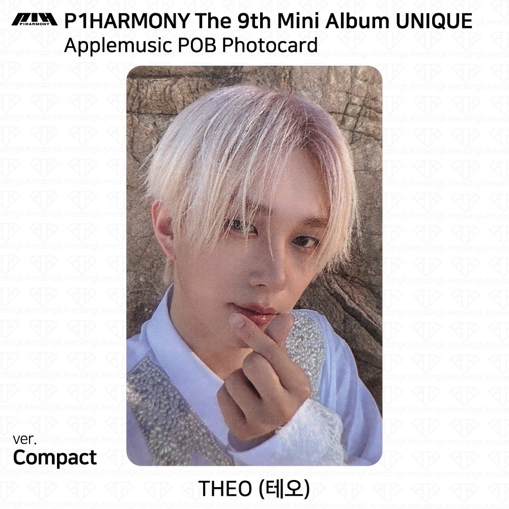 P1Harmony 9th Mini Album UNIQUE AppleMusic POB Photocard | eBay