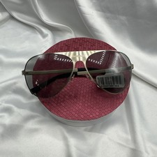 NWT VERSACE Gold Silver Mirrored Men Sunglasses. NO case. Price tag 270.