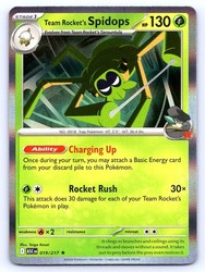 Team Rocket's Spidops 019/217 Mega Evolution Ascended Heroes