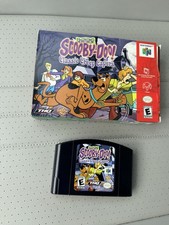 Scooby-Doo Classic Creep Capers (Nintendo 64, 2001)  GAME & BOX NO MANUAL RARE!