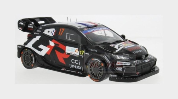 1:18 Ixo Toyota Yaris Gr #17 Rally Islas Canarias 2025 Ogier 18RMC249B.22 Modell-image