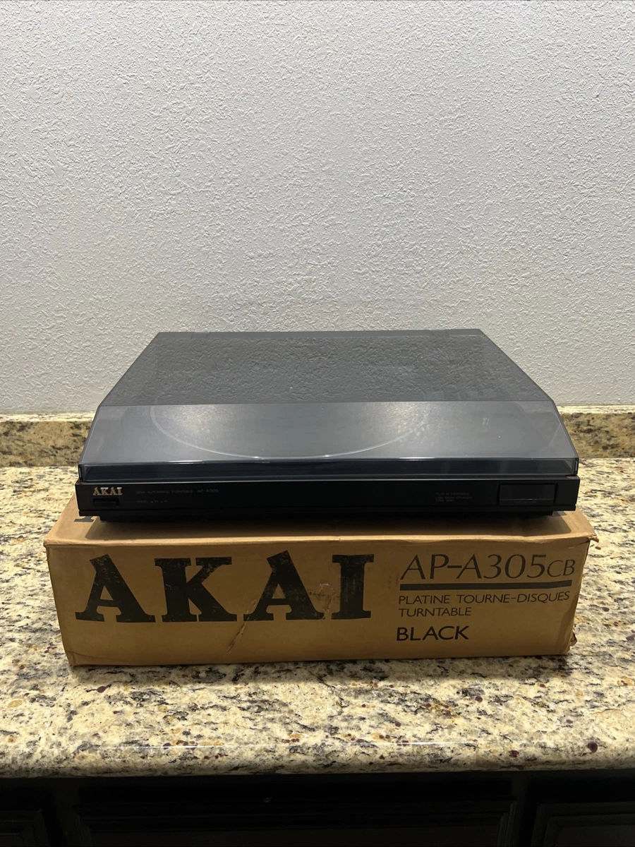 AKAI AP-B20 TURNTABLE AUTO RETURN BELT DRIVE VINTAGE