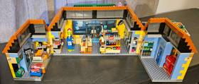 LEGO 71016 The Simpsons Kwik E Mart Complete + Instructions Original LEGO