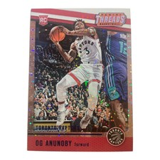 2017-18 Panini Threads Dazzle 1/12 OG Anunoby Rookie Card #84 Knicks. rookie card picture