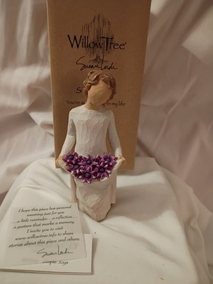 Willow Tree Susan Lordi Simple Joys Painted Resin Woman Figurine Boxed