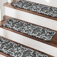 7colors Stair Treads Cover Soft PVC Cushioned Foam Pad Mat Rug 8"x30" Tape Free