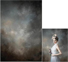 5X7Ft Fabric Abstract Photography Backdrop for Portraits and Studio Use