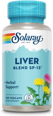 Liver Blend SP-13 - Traditional Herbal Support with Milk Thistle Extract, Dandel