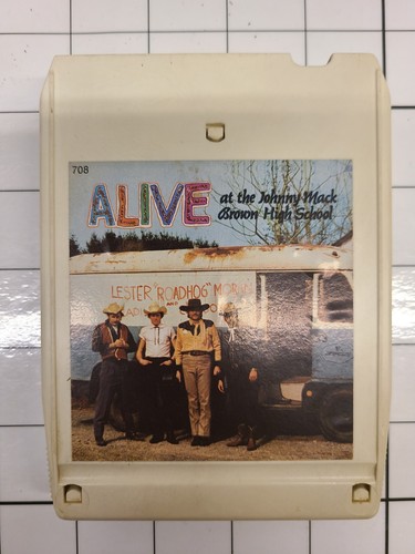 1974 8-track Alive at the Johnny Mack Brown High School" Lester "Roadhog" Moran