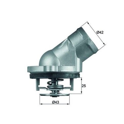 ORIGINAL  Mahle Thermostat, Kühlmittel für Mercedes-Benz C-CLASS C-CLASS