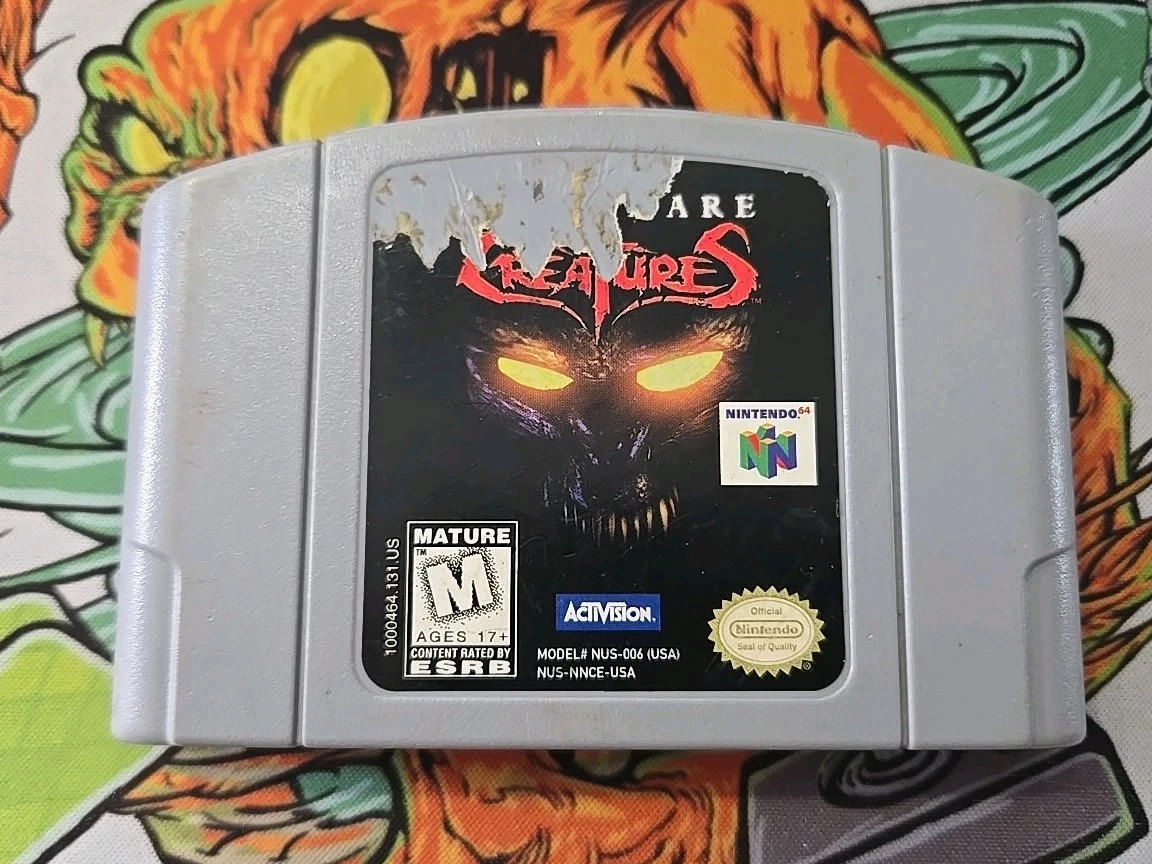 Nintendo 64 Nightmare Creatures Video Games for sale - eBay
