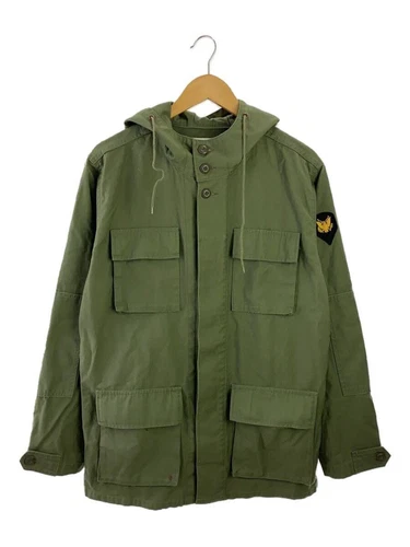 Giacca militare Supreme 10AW con cappuccio B.D.U. con macchia L cotone verde