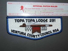 Boy Scout OA 291 Topa Topa Solapa L-4765