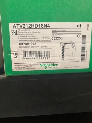 Schneider Electric Altivar AVT212HD18N4 VFD 18.5HP 480V Variable Frequency Drive