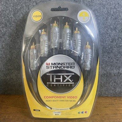 Video Cable Monster Cable Thx Certified Component 100 - CV4 New