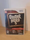 Guitar Hero 5 (Nintendo Wii, 2009) Complete