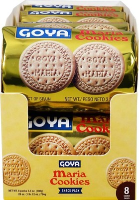 Foods Maria Cookies, 3.5 oz - Set of 8 Individually Wrapped Treats