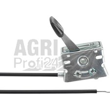 Gashebel 1870mm Metallgehäuse Gaszug Traktor Anhänger Seilwinde Rasenmäher