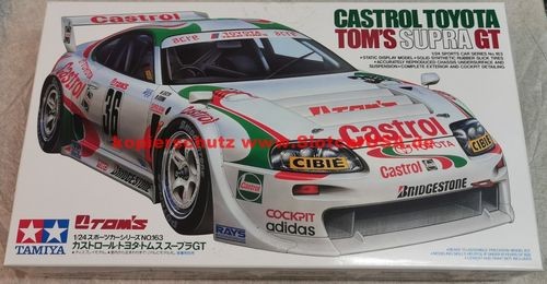 Tamiya 24163 - 1/24 Castrol Toyota Tom's Supra GT - New - Image 10