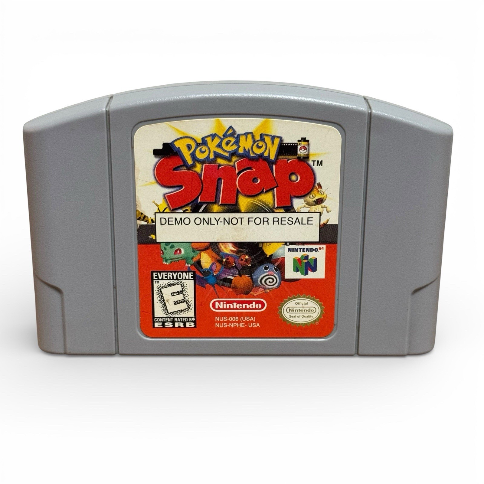 Pokemon Snap Kiosk DEMO ONLY NOT FOR RESALE NFR RARE Nintendo 64 N64 Tested