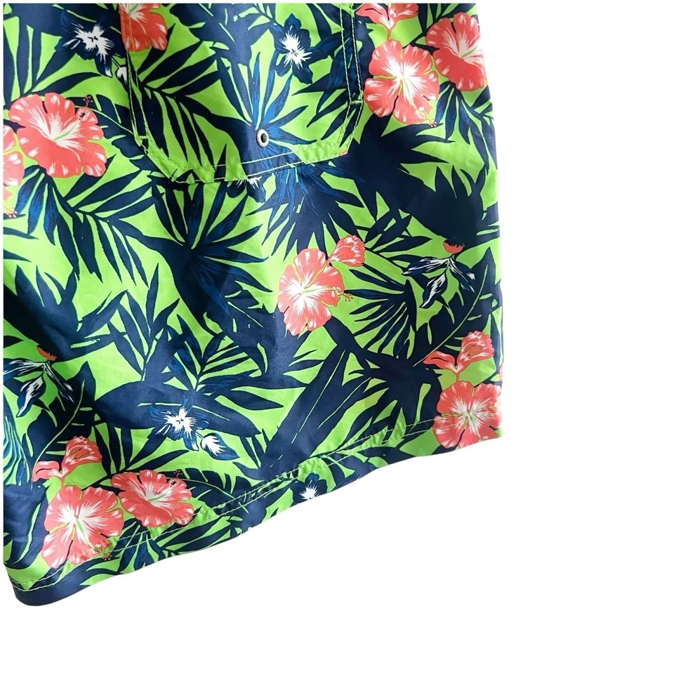 Bañador corto Nautica tropical hawaiano para hombre nuevo sin etiquetas talla XL forrado Foto 4 de 4