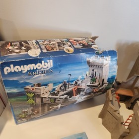 Playmobil 6002 Knights Green Wolf Castle 2013 with Box