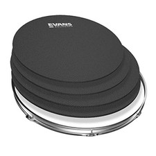 Evans SoundOff Drum Mute Pack 4 Piece Set for Silent Practice 12 to 16 Inch