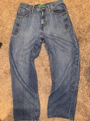 Roca Wear Men s Jeans Y2K 36 Baggy