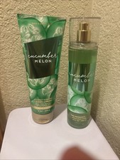 Cucumber Melon Body Cream Mist Set Bath Body Works
