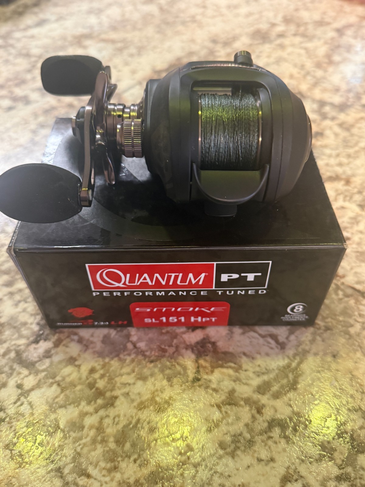 QUANTUM SMOKE SL151 H pt BAITCASTING REEL