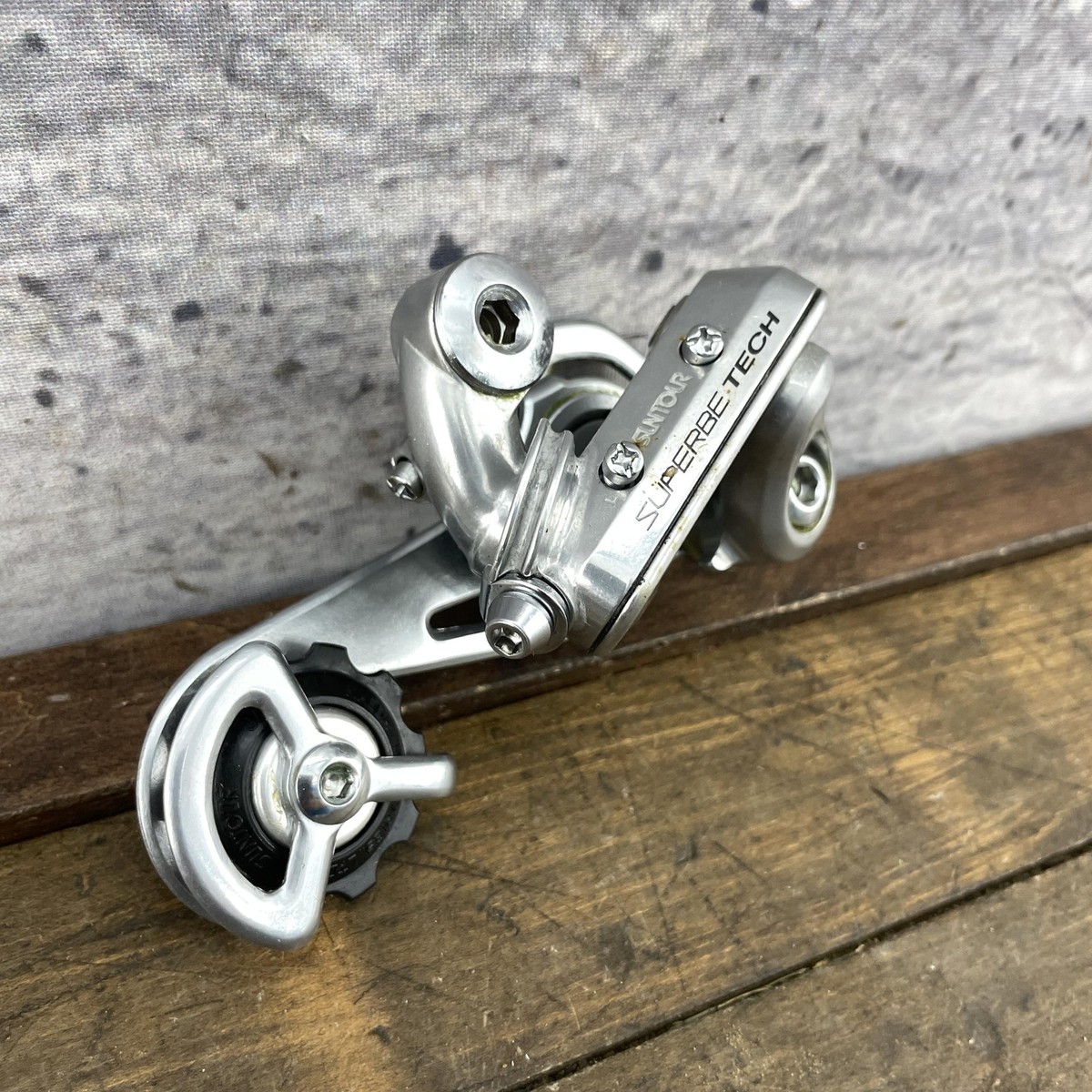 Vintage SunTour Superbe Tech Rear Derailleur NOS New Long Cage