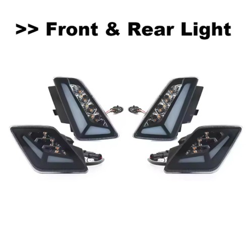 Front Rear Turn Signals Blinker Daytime Running LED Light For Vespa GTS300 2023- - Picture 11 of 11
