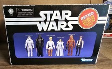 STAR WARS Retro Collection A NEW HOPE 6-Pack Exclusive Figure Set KENNER Hasbro