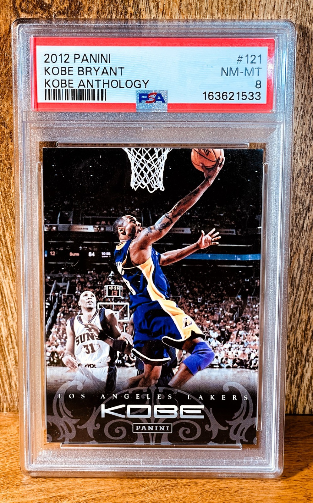 2012 Panini Anthology MICHAEL JORDAN #121 PSA 8 NM-MT