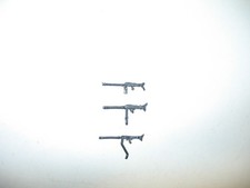 Bündel 3X Maschinengewehr MG Verschiedene Metall Lackiert, Panzer Deutsch solido