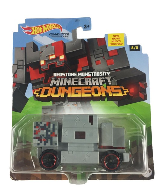 Hot Wheels Redstone Monstrosity Minecraft Dungeons Character Cars Grm40 For Sale Online Ebay