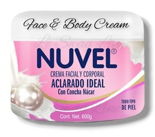 Crema aclaradora d Concha Nacar Aclarado Ideal Nuvel Body Face Cream Beautiful