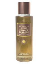 VICTORIA  S SECRET PRIVATE SUNDECK FRAGRANCE BODY MIST SPRAY SPLASH 8.4 oz