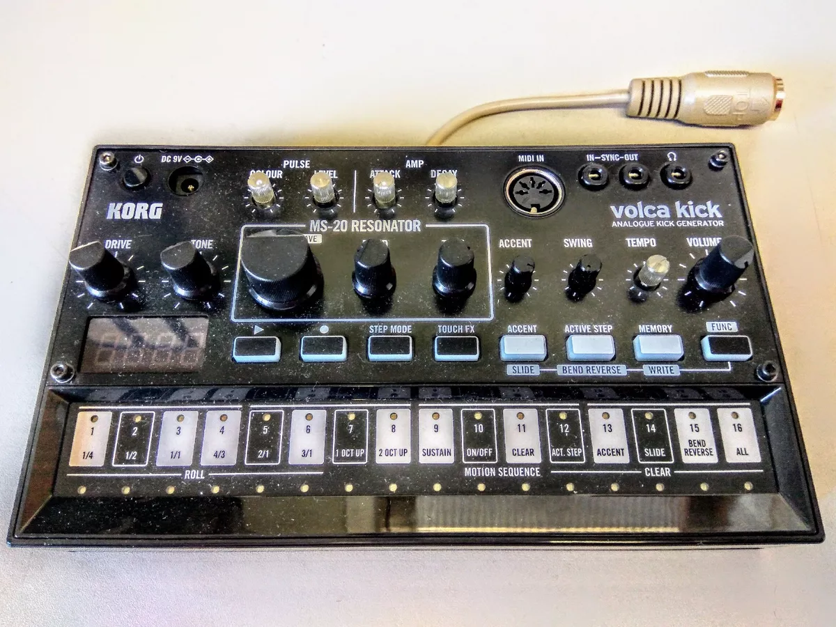 KORG Volca Kick solder-less MIDI out modification board | eBay